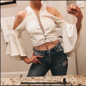 White boutique shirt
